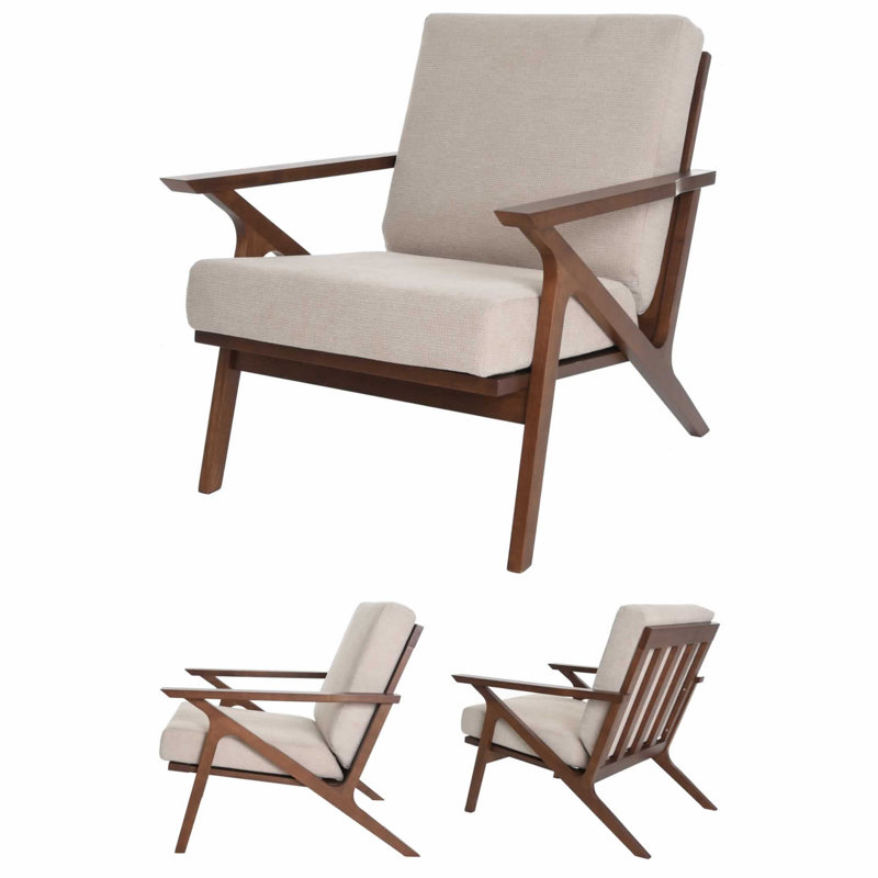 Corrigan Studio® Folsom Upholstered Armchair & Reviews Wayfair Canada